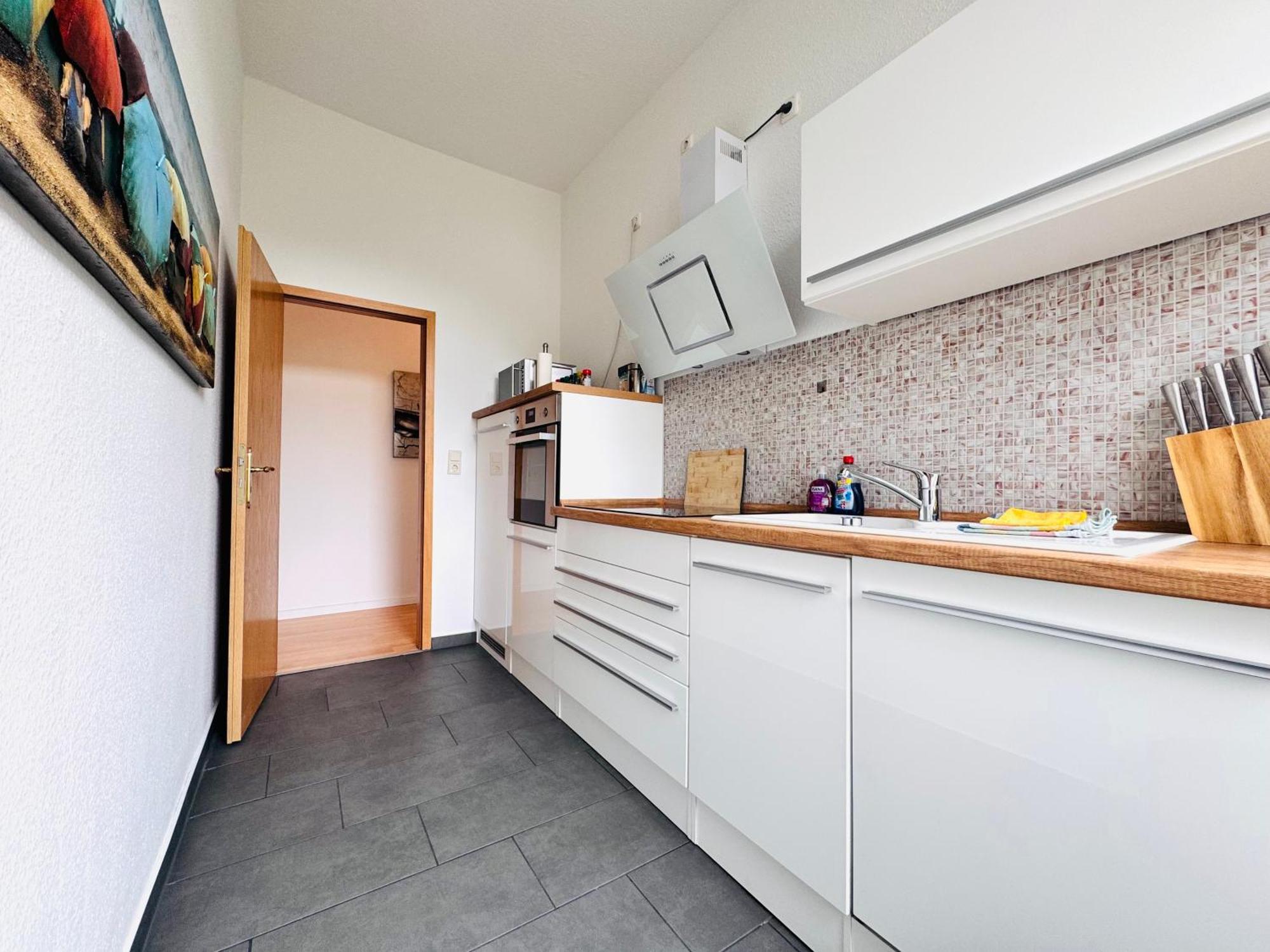 Attraktive Wohnung Im Schoenen Hinterhof 什未林 外观 照片