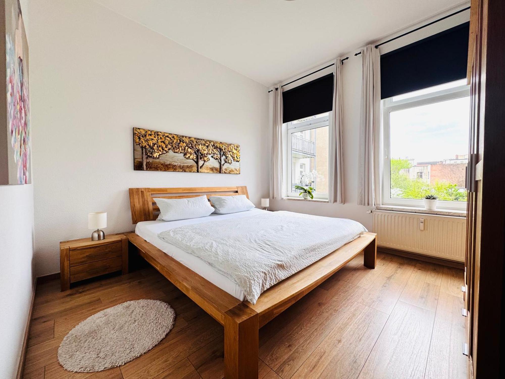 Attraktive Wohnung Im Schoenen Hinterhof 什未林 外观 照片