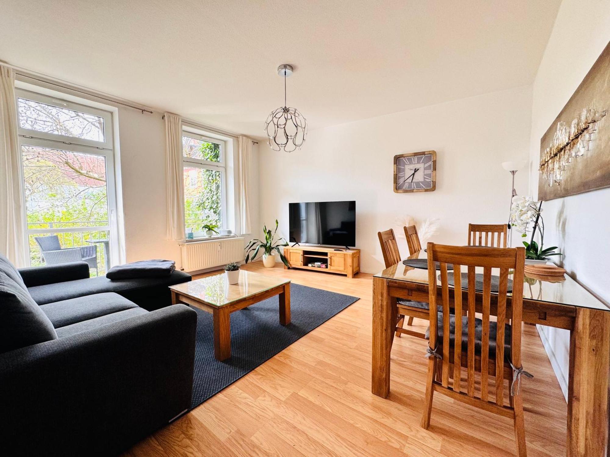 Attraktive Wohnung Im Schoenen Hinterhof 什未林 外观 照片